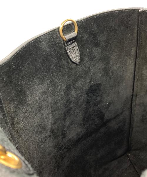 CELINE（セリーヌ）CELINE (セリーヌ) サングルバケットバケットバッグ ブラックの古着・服飾アイテム