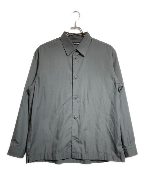 ISSEY MIYAKE MEN（イッセイミヤケメン）ISSEY MIYAKE MEN (イッセイミヤケメン) テクスチャードシャツ グレー サイズ:2の古着・服飾アイテム