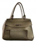 LONGCHAMPロンシャン）の古着「ROSEAUハンドバッグ」｜ベージュ