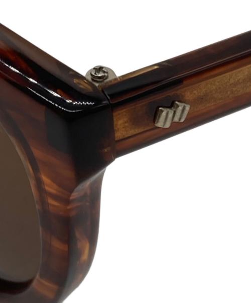 金子眼鏡（カネコガンキョウ）金子眼鏡 (カネコガンキョウ) nonnative (ノンネイティブ) サングラス ブラウンの古着・服飾アイテム