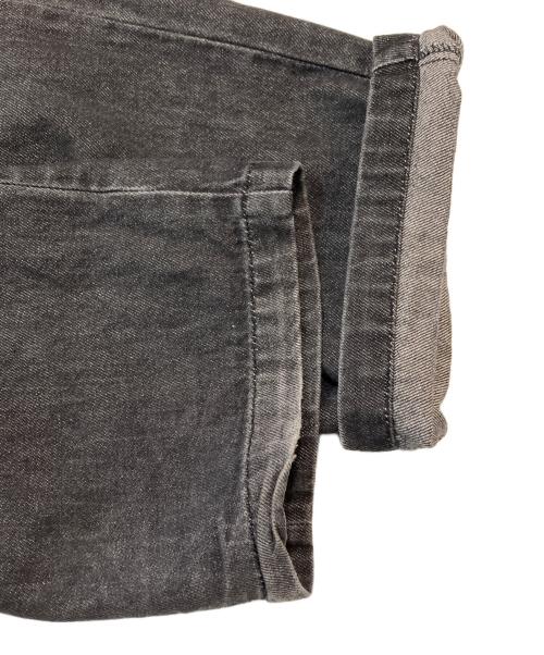 BLUEMARBLE（ブルーマーブル）BLUEMARBLE (ブルーマーブル) ブラックワイドデニムパンツ ブラック サイズ:30の古着・服飾アイテム