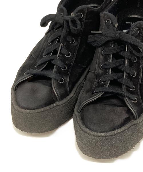 GEORGE COX（ジョージコックス）GEORGE COX (ジョージコックス) COMME des GARCONS HOMME PLUS (コムデギャルソンオムプリュス) POPBOY TRAINER ブラック サイズ:不明の古着・服飾アイテム
