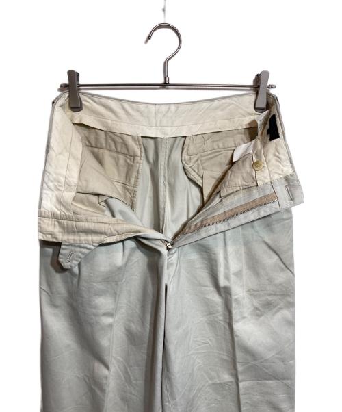 COMME des GARCONS HOMME（コムデギャルソン オム）COMME des GARCONS HOMME (コムデギャルソン オム) 2タックワイドチノパンツ ベージュ サイズ:Sの古着・服飾アイテム