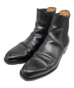 F.LLI Giacomettiフラテッリ ジャコメッティ）の古着「サイドゴアブーツ」｜ブラック