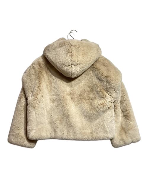 ALEXIA STAM（アリシアスタン）ALEXIA STAM (アリシアスタン) エコファージャケット/Eco fur jacket ベージュ サイズ:-の古着・服飾アイテム
