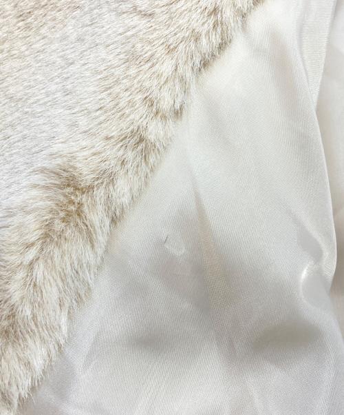 ALEXIA STAM（アリシアスタン）ALEXIA STAM (アリシアスタン) エコファージャケット/Eco fur jacket ベージュ サイズ:-の古着・服飾アイテム