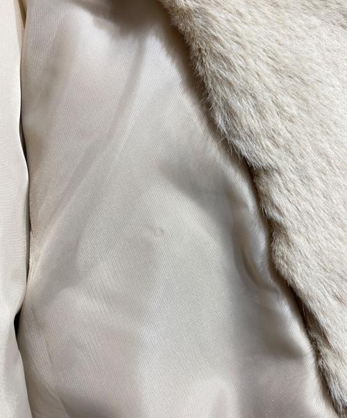 ALEXIA STAM（アリシアスタン）ALEXIA STAM (アリシアスタン) エコファージャケット/Eco fur jacket ベージュ サイズ:-の古着・服飾アイテム
