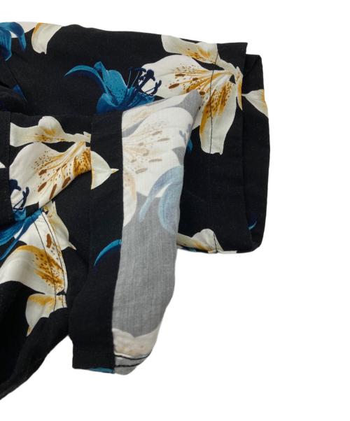 WACKO MARIA（ワコマリア）WACKO MARIA (ワコマリア) INVINCIBLE HAWAIIAN SHIRT ブラック サイズ:Mの古着・服飾アイテム