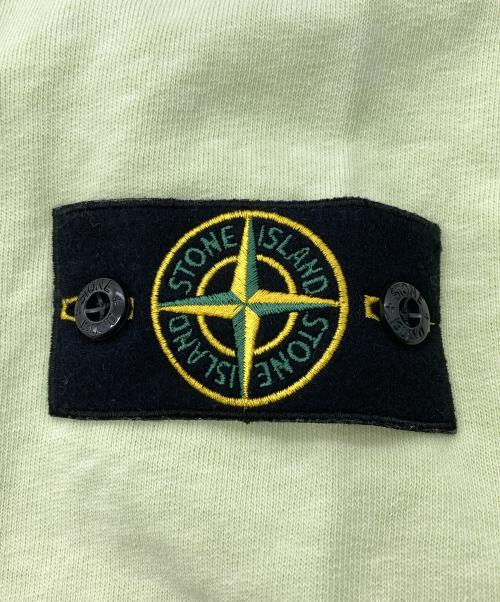STONE ISLAND（ストーンアイランド）STONE ISLAND (ストーンアイランド) 前Vガゼットスウェット グリーン サイズ:XLの古着・服飾アイテム