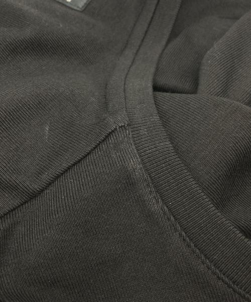 MARINE SERRE（マリーンセル）MARINE SERRE (マリーンセル) ロゴ刺繍ミニワンピース ブラック サイズ:Sの古着・服飾アイテム