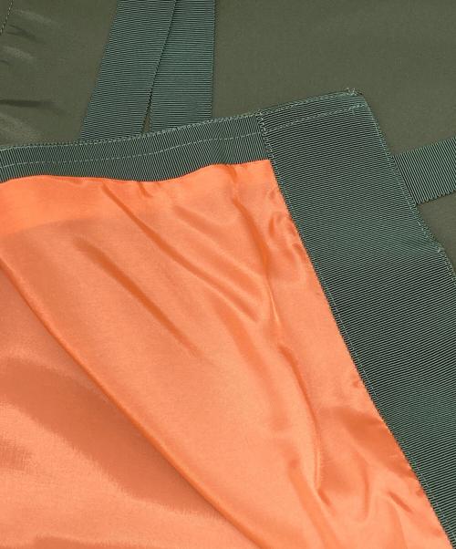 sacai（サカイ）sacai (サカイ) Nylon Twill Skirt カーキ サイズ:3の古着・服飾アイテム