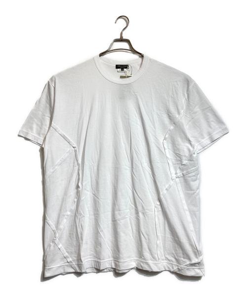 COMME des GARCONS HOMME PLUS（コムデギャルソンオムプリュス）COMME des GARCONS HOMME PLUS (コムデギャルソンオムプリュス) 再構築 S/S Tee ホワイト サイズ:Mの古着・服飾アイテム