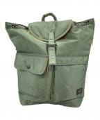 PORTERポーター）の古着「TANKER  BACKPACK」｜グリーン
