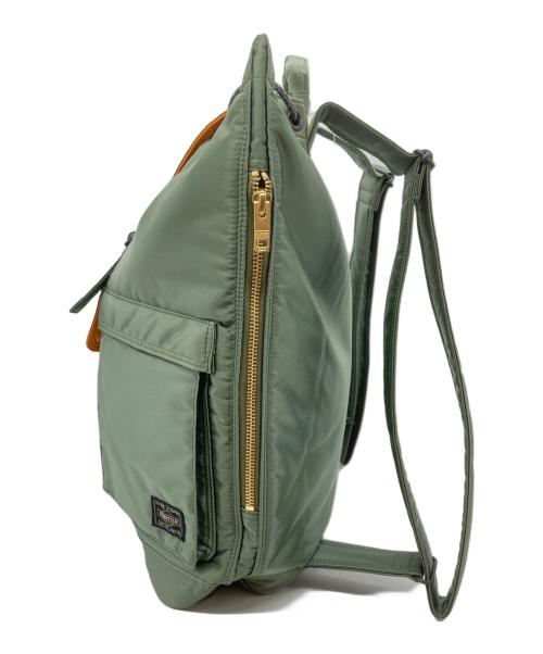 PORTER（ポーター）PORTER (ポーター) TANKER  BACKPACK グリーンの古着・服飾アイテム
