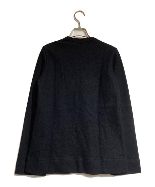 tricot COMME des GARCONS（トリココムデギャルソン）tricot COMME des GARCONS (トリココムデギャルソン) 縮絨ニット ブラック サイズ:Sの古着・服飾アイテム