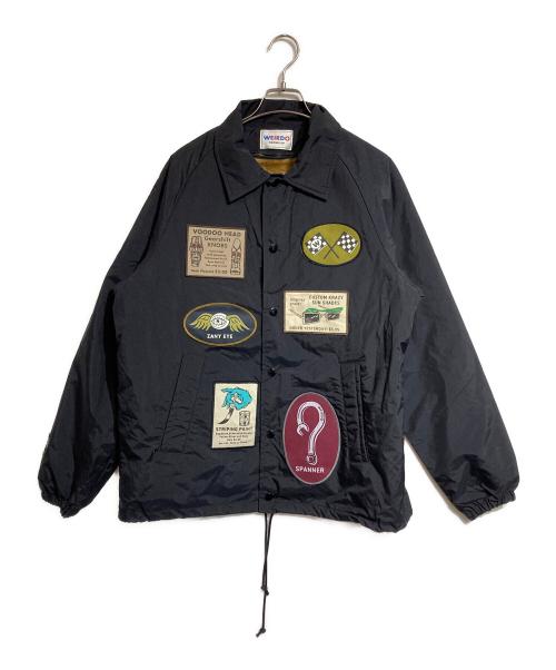 WEIRDO（ウィアード）WEIRDO (ウィアード) MAIL ORDER - COACH JACKET ブラック サイズ:Lの古着・服飾アイテム