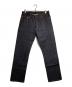 OLD CROW（オールドクロウ）の古着「リジットデニムパンツ」｜インディゴ
