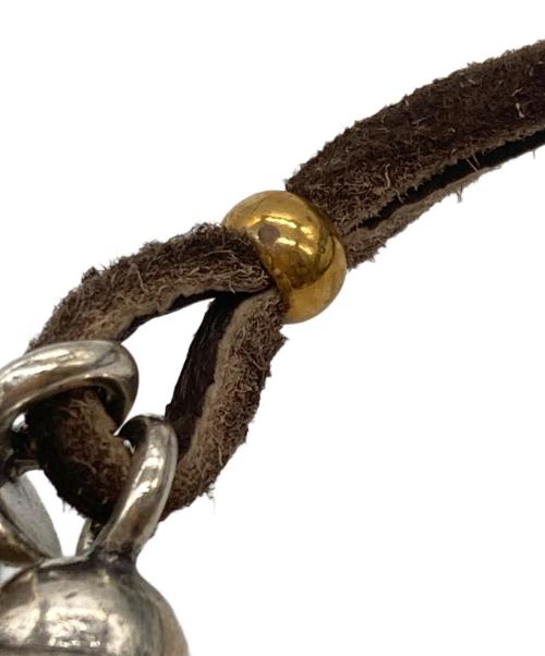 GLAD HAND（グラッドハンド）GLAD HAND (グラッドハンド) BROTHERS CHARMネックレス シルバー×ブラウンの古着・服飾アイテム