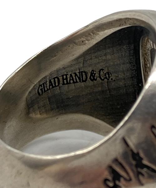 GLAD HAND（グラッドハンド）GLAD HAND (グラッドハンド) MEDAL RING 10th ANNIVERSARY シルバー サイズ:なしの古着・服飾アイテム