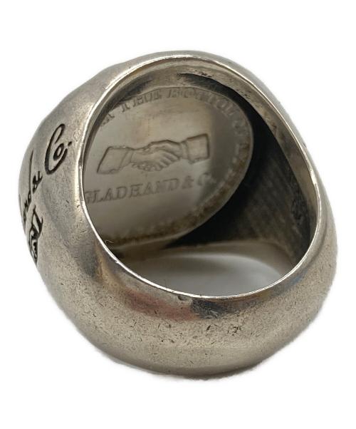 GLAD HAND（グラッドハンド）GLAD HAND (グラッドハンド) MEDAL RING 10th ANNIVERSARY シルバー サイズ:なしの古着・服飾アイテム