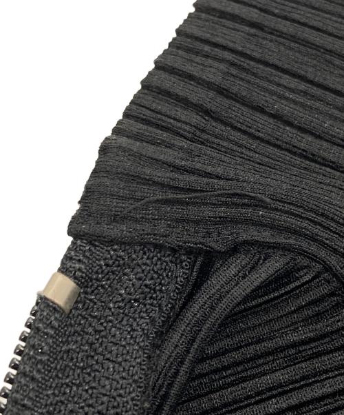 PLEATS PLEASE（プリーツプリーズ）PLEATS PLEASE (プリーツプリーズ) ダブルジッププリーツベスト ブラック サイズ:3の古着・服飾アイテム