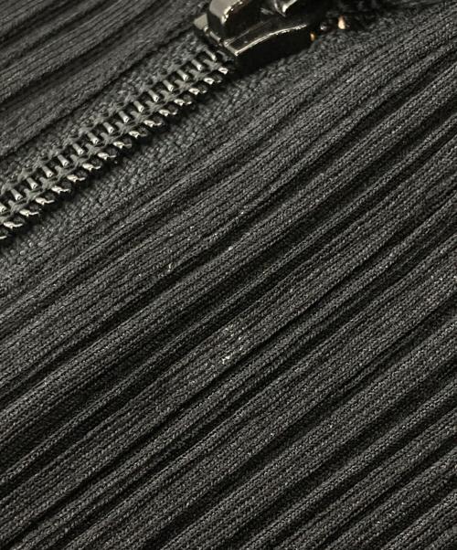 PLEATS PLEASE（プリーツプリーズ）PLEATS PLEASE (プリーツプリーズ) ダブルジッププリーツベスト ブラック サイズ:3の古着・服飾アイテム