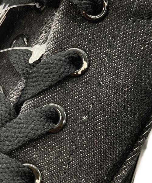 POLO RALPH LAUREN（ポロ・ラルフローレン）POLO RALPH LAUREN (ポロ・ラルフローレン) デニムスニーカー ブラック サイズ:US6の古着・服飾アイテム