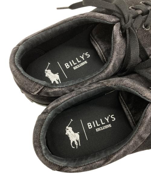 POLO RALPH LAUREN（ポロ・ラルフローレン）POLO RALPH LAUREN (ポロ・ラルフローレン) デニムスニーカー ブラック サイズ:US10の古着・服飾アイテム