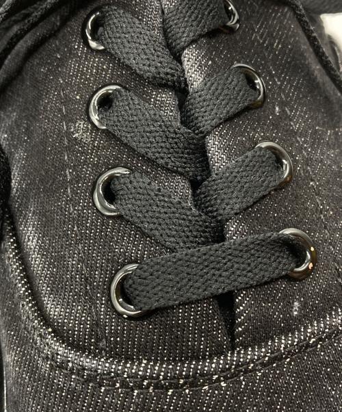 POLO RALPH LAUREN（ポロ・ラルフローレン）POLO RALPH LAUREN (ポロ・ラルフローレン) デニムスニーカー ブラック サイズ:US10の古着・服飾アイテム