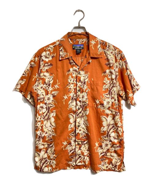 pataloha（パタロハ）pataloha (パタロハ) アロハシャツ オレンジ サイズ:Sの古着・服飾アイテム