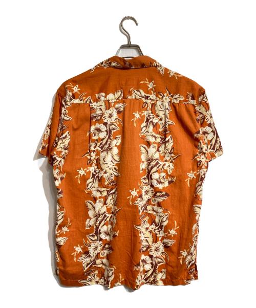 pataloha（パタロハ）pataloha (パタロハ) アロハシャツ オレンジ サイズ:Sの古着・服飾アイテム