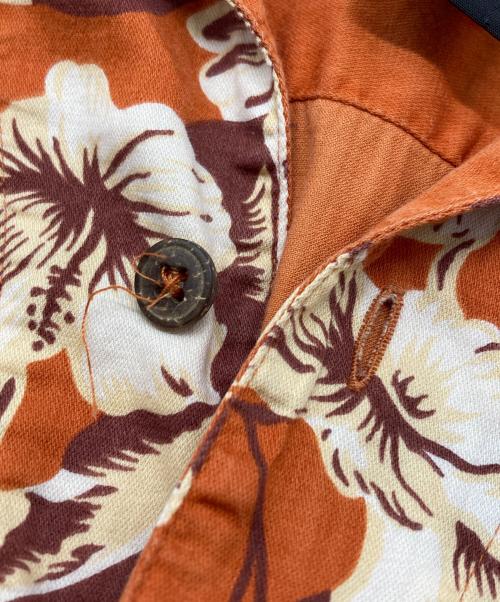 pataloha（パタロハ）pataloha (パタロハ) アロハシャツ オレンジ サイズ:Sの古着・服飾アイテム