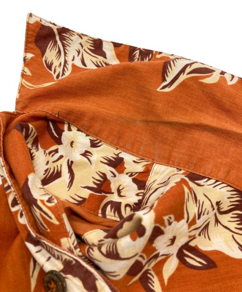 pataloha（パタロハ）pataloha (パタロハ) アロハシャツ オレンジ サイズ:Sの古着・服飾アイテム