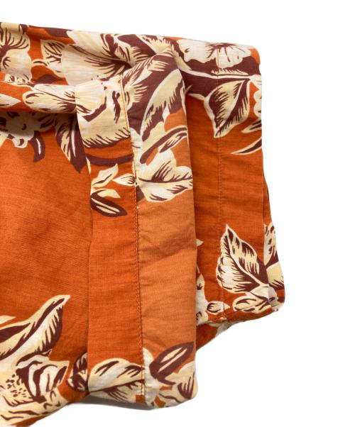 pataloha（パタロハ）pataloha (パタロハ) アロハシャツ オレンジ サイズ:Sの古着・服飾アイテム