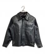 Schottショット）の古着「シングルライダースジャケット」｜ブラック