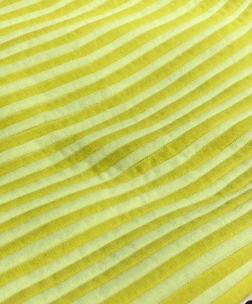 PLEATS PLEASE（プリーツプリーズ）PLEATS PLEASE (プリーツプリーズ) BOUNCE KNIT イエロー サイズ:-の古着・服飾アイテム