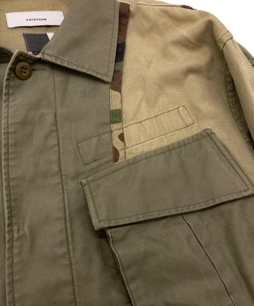 FACETASM（ファセッタズム）FACETASM (ファセッタズム) CAMO MIX M-65 カーキ サイズ:4の古着・服飾アイテム