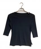 Yohji Yamamoto FEMMEヨウジヤマモトファム）の古着「コットンジャージーカットソー」｜ブラック