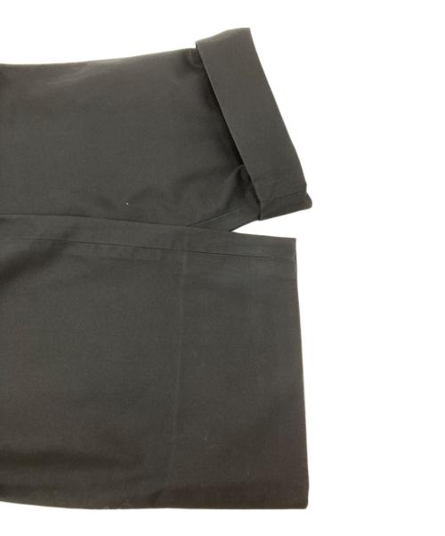 Yohji Yamamoto pour homme（ヨウジヤマモト プールオム）Yohji Yamamoto pour homme (ヨウジヤマモト プールオム) メタルボタンコットンロングパンツ ブラック サイズ:2の古着・服飾アイテム
