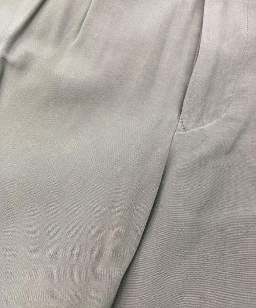 Yohji Yamamoto pour homme（ヨウジヤマモト プールオム）Yohji Yamamoto pour homme (ヨウジヤマモト プールオム) 2タックスラックス グリーン サイズ:Sの古着・服飾アイテム