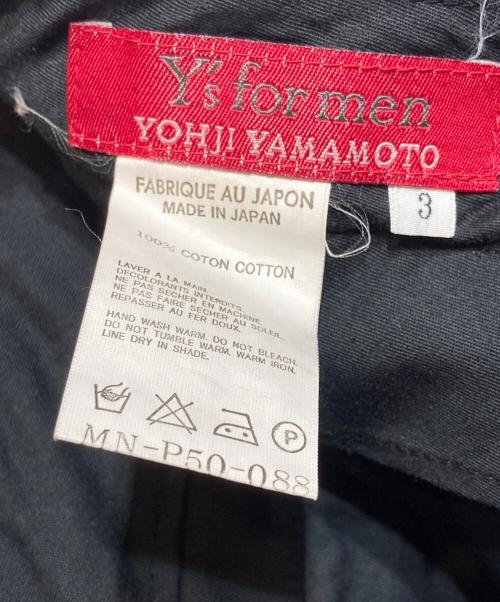 Y's for men（ワイズフォーメン）Y's for men (ワイズフォーメン) コットンパンツ グレー サイズ:3の古着・服飾アイテム