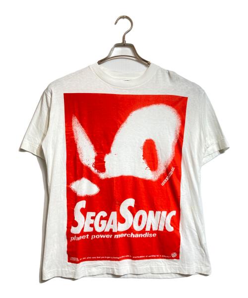 SEGA SONIC（セガソニック）SEGA SONIC (セガソニック) ゲームキャラクタープリントTシャツ ホワイト サイズ:Freeの古着・服飾アイテム