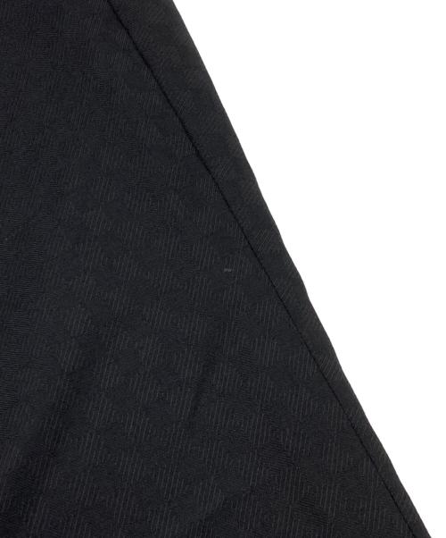 COMME des GARCONS HOMME PLUS（コムデギャルソンオムプリュス）COMME des GARCONS HOMME PLUS (コムデギャルソンオムプリュス) ダイヤ柄テーパードスラックス ブラック サイズ:Sの古着・服飾アイテム