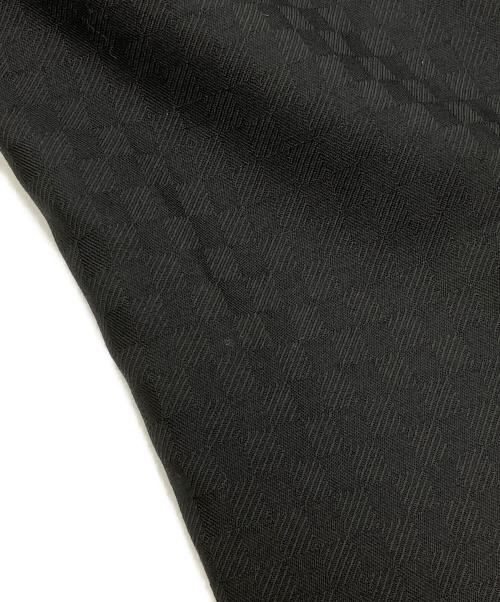 COMME des GARCONS HOMME PLUS（コムデギャルソンオムプリュス）COMME des GARCONS HOMME PLUS (コムデギャルソンオムプリュス) ダイヤ柄テーパードスラックス ブラック サイズ:Sの古着・服飾アイテム