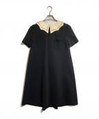 GUCCIグッチ）の古着「BAT-EMBELLISHED DRESS」｜ブラック