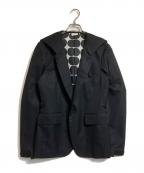 COMME des GARCONS HOMME PLUSコムデギャルソンオムプリュス）の古着「バックドットフーディージャケト」｜ブラック