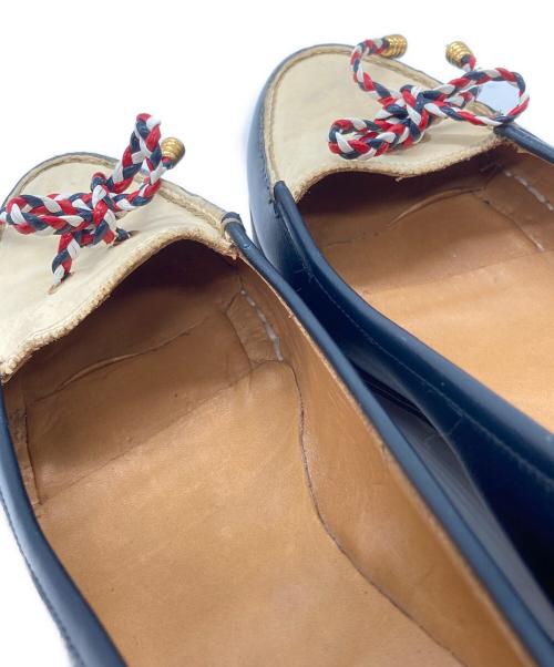 le yucca's（レ・ユッカス）le yucca's (レ・ユッカス) ローファー ネイビー サイズ:38の古着・服飾アイテム