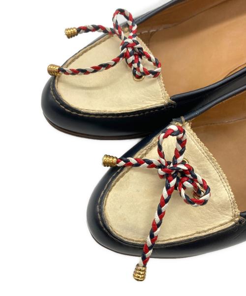 le yucca's（レ・ユッカス）le yucca's (レ・ユッカス) ローファー ネイビー サイズ:38の古着・服飾アイテム