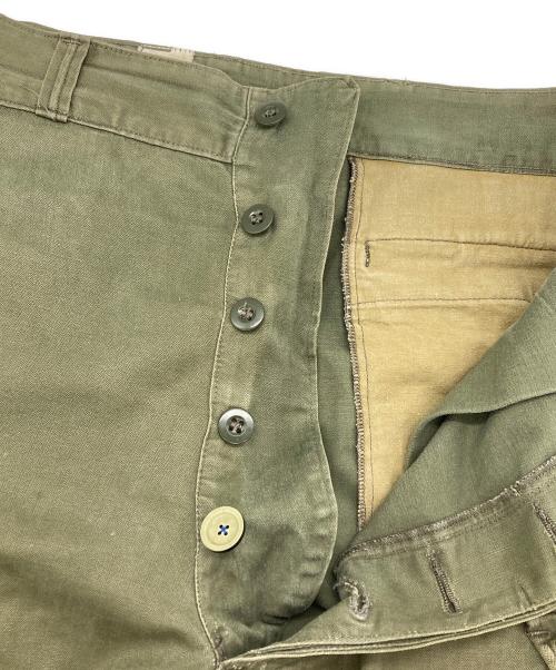 French Army（フランス軍）French Army (フレンチアーミー) Ｍ-47後期カーゴパンツ カーキ サイズ:41の古着・服飾アイテム