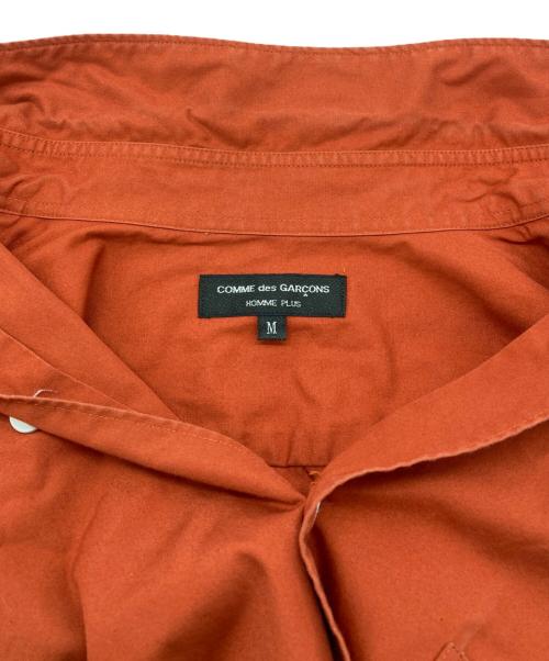 COMME des GARCONS HOMME PLUS（コムデギャルソンオムプリュス）COMME des GARCONS HOMME PLUS (コムデギャルソンオムプリュス) ショートスリーブシャツ オレンジ サイズ:Mの古着・服飾アイテム